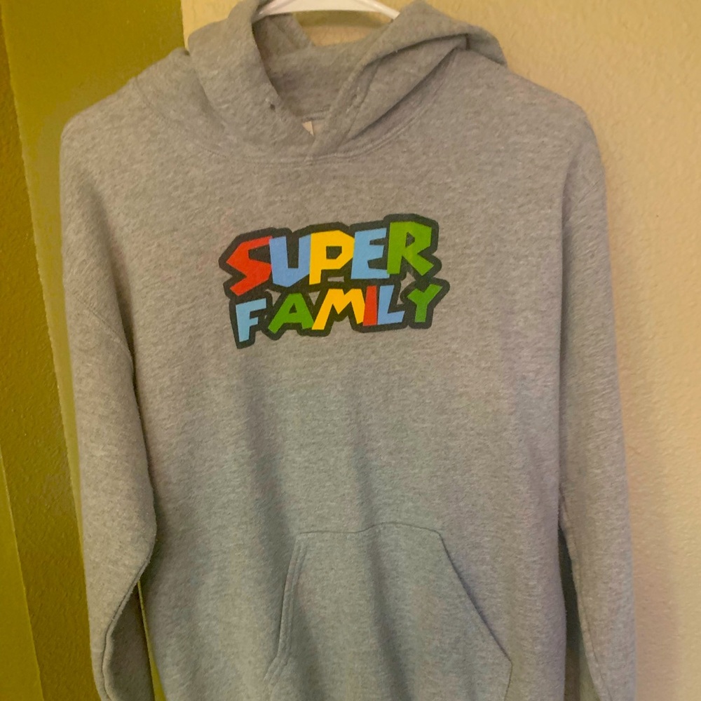 Kids Super Mario Bros Hoodie..
